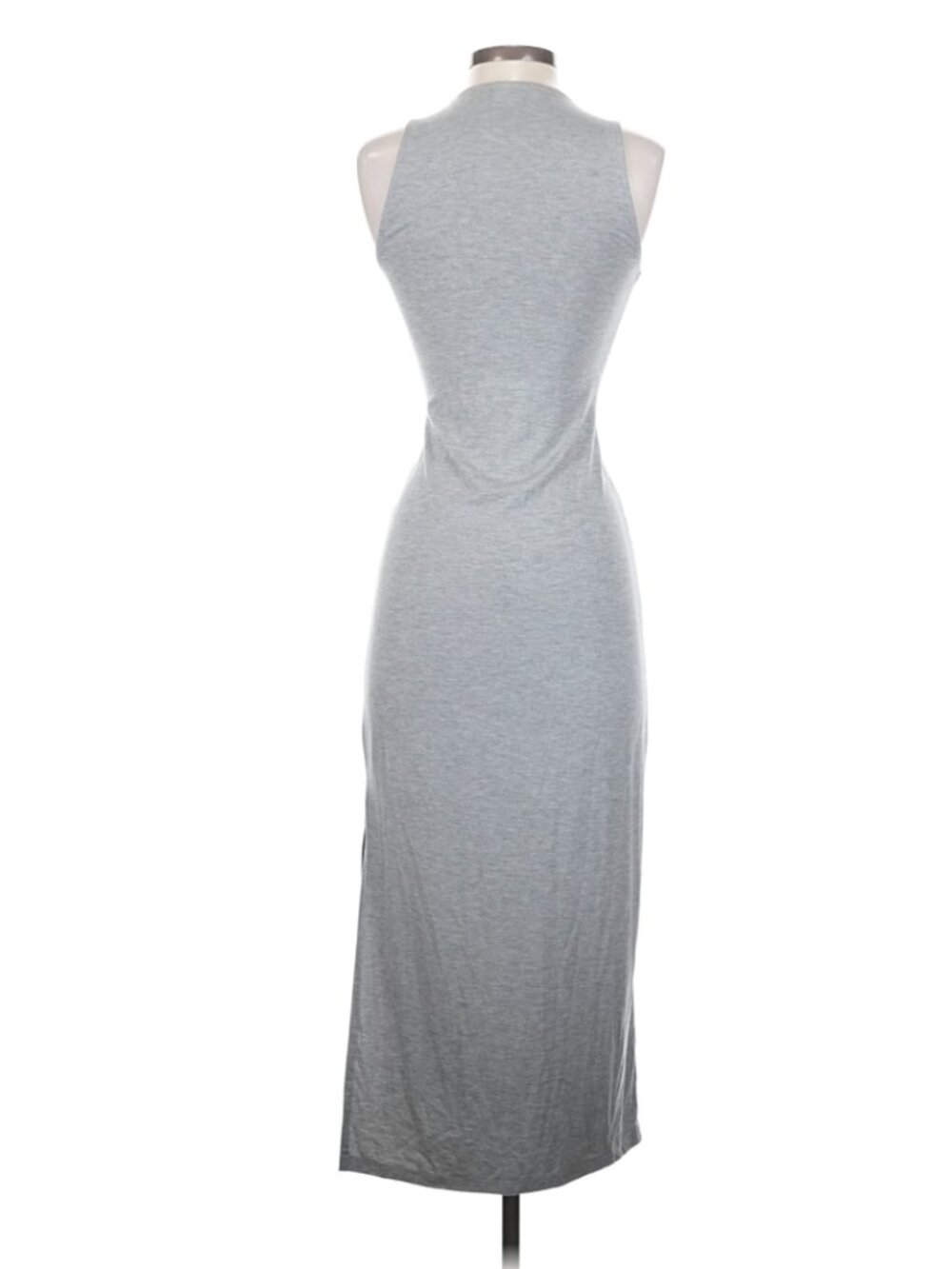 Nine Britton Grey Twist Knot-Front Maxi Dress - Size XS - Like New - Picture 3 of 8